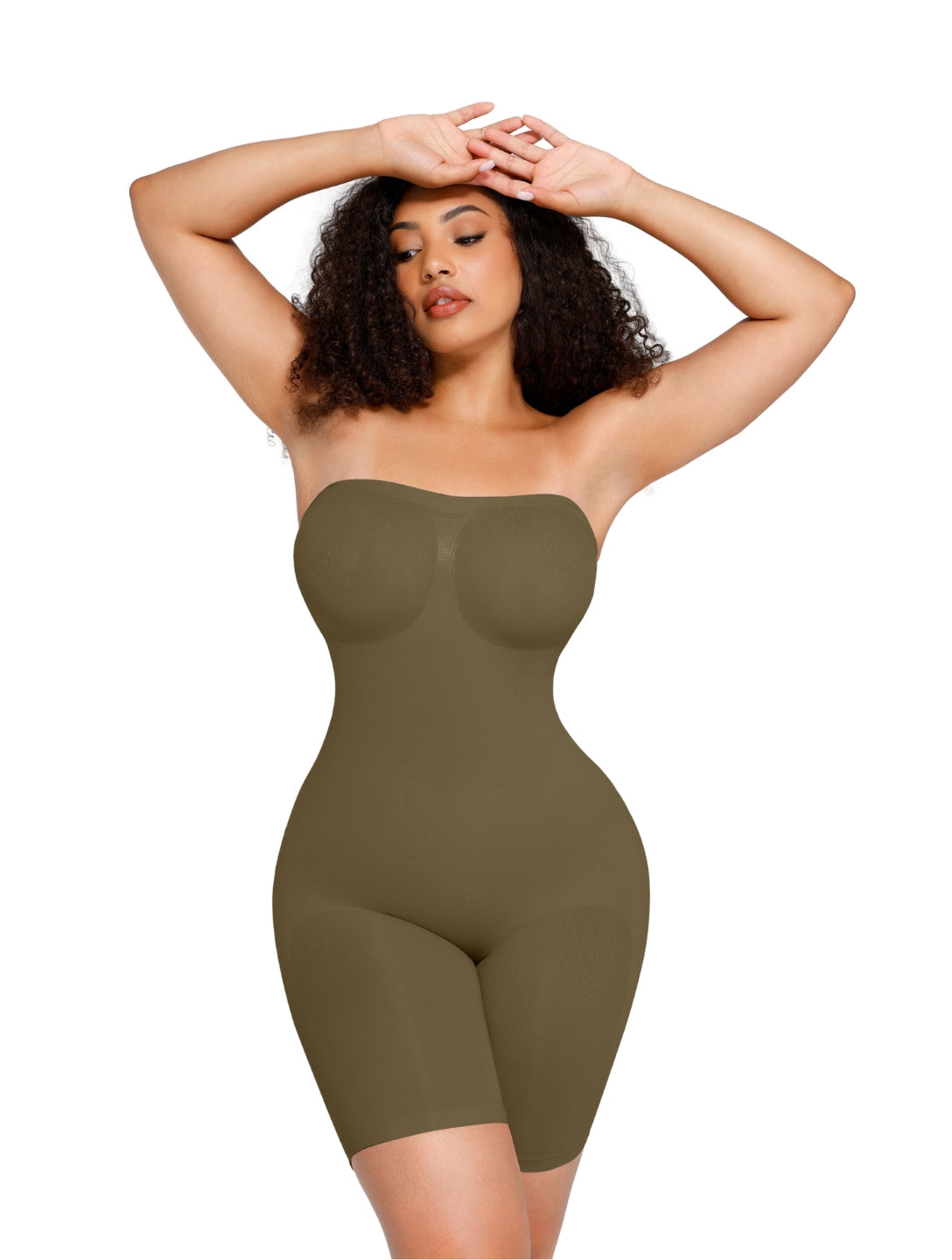 Body Modelujący Bez Ramiączek