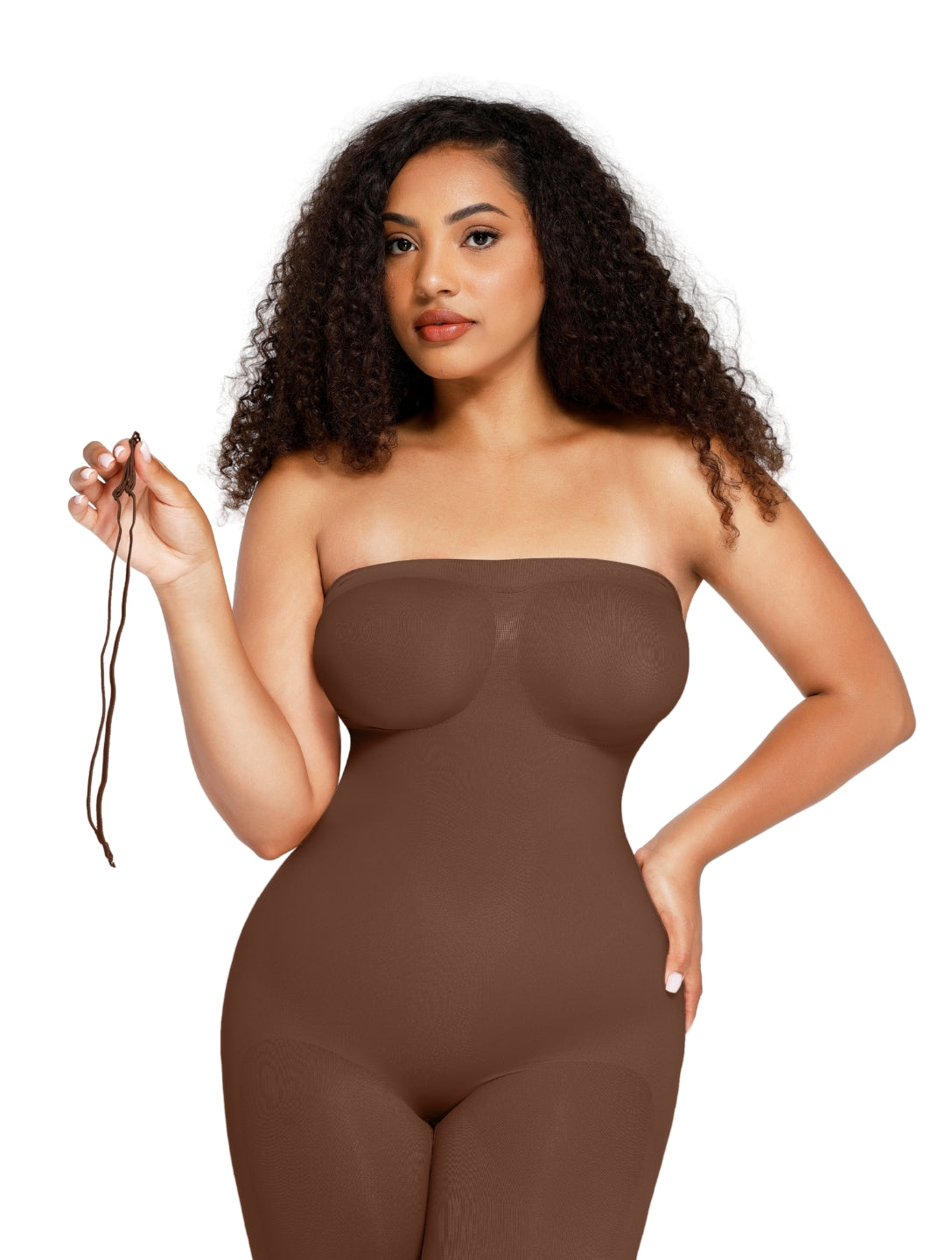 Body Modelujący Bez Ramiączek