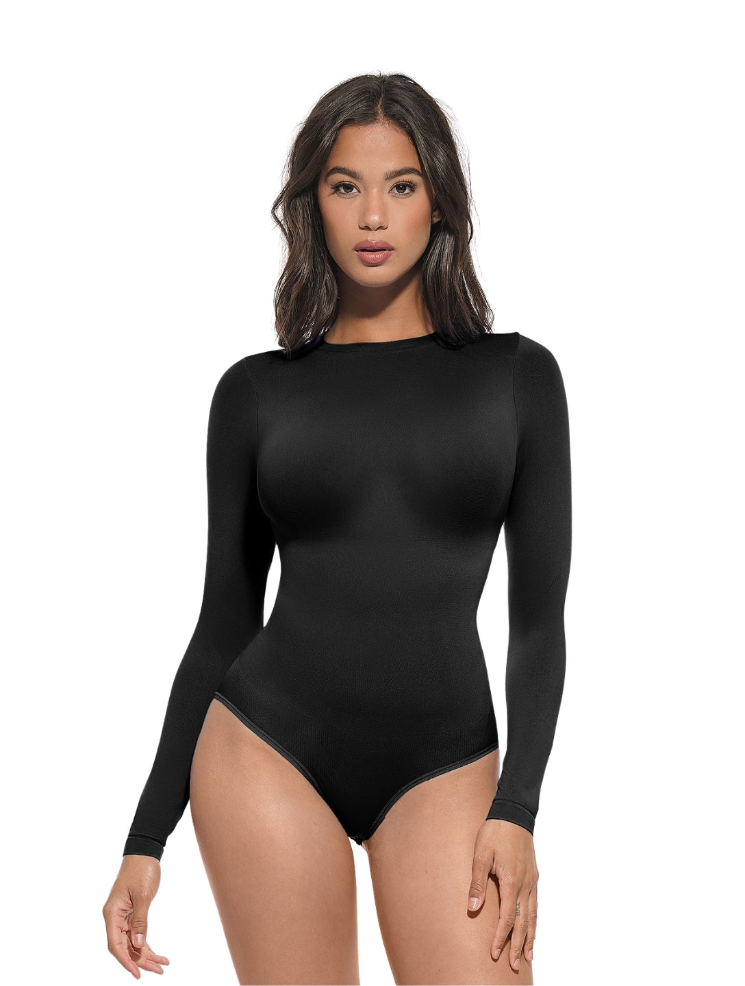 Modelujące Body z Długim Rękawem
