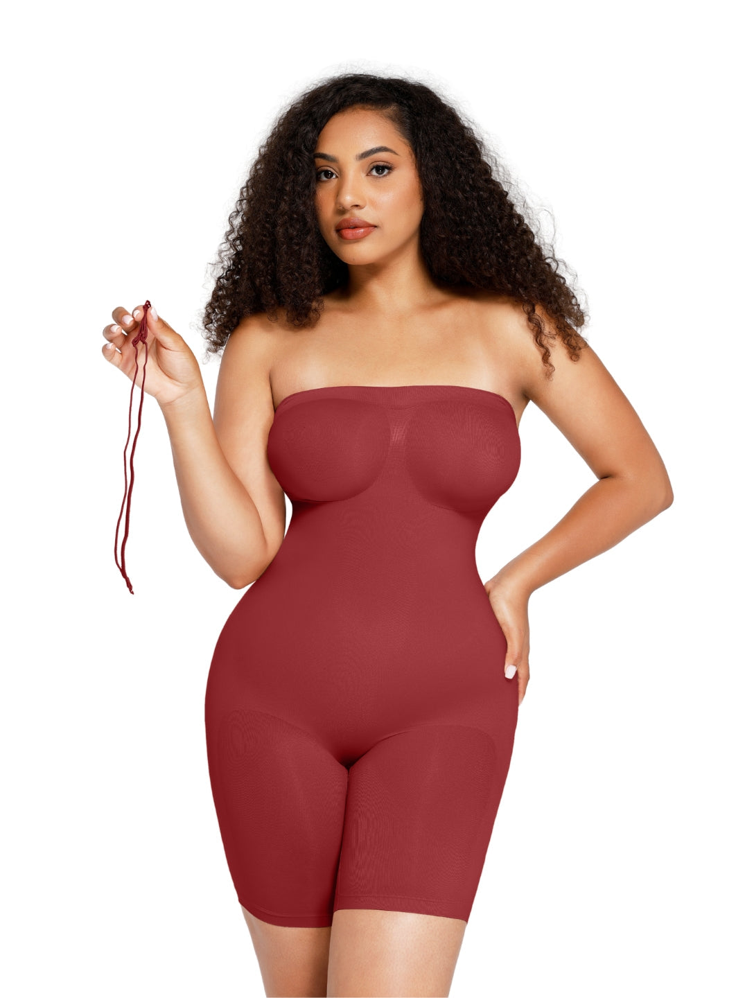 Body Modelujący Bez Ramiączek