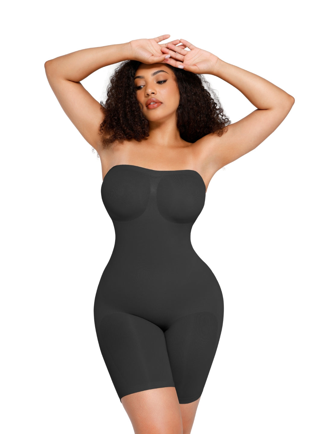 Body Modelujący Bez Ramiączek