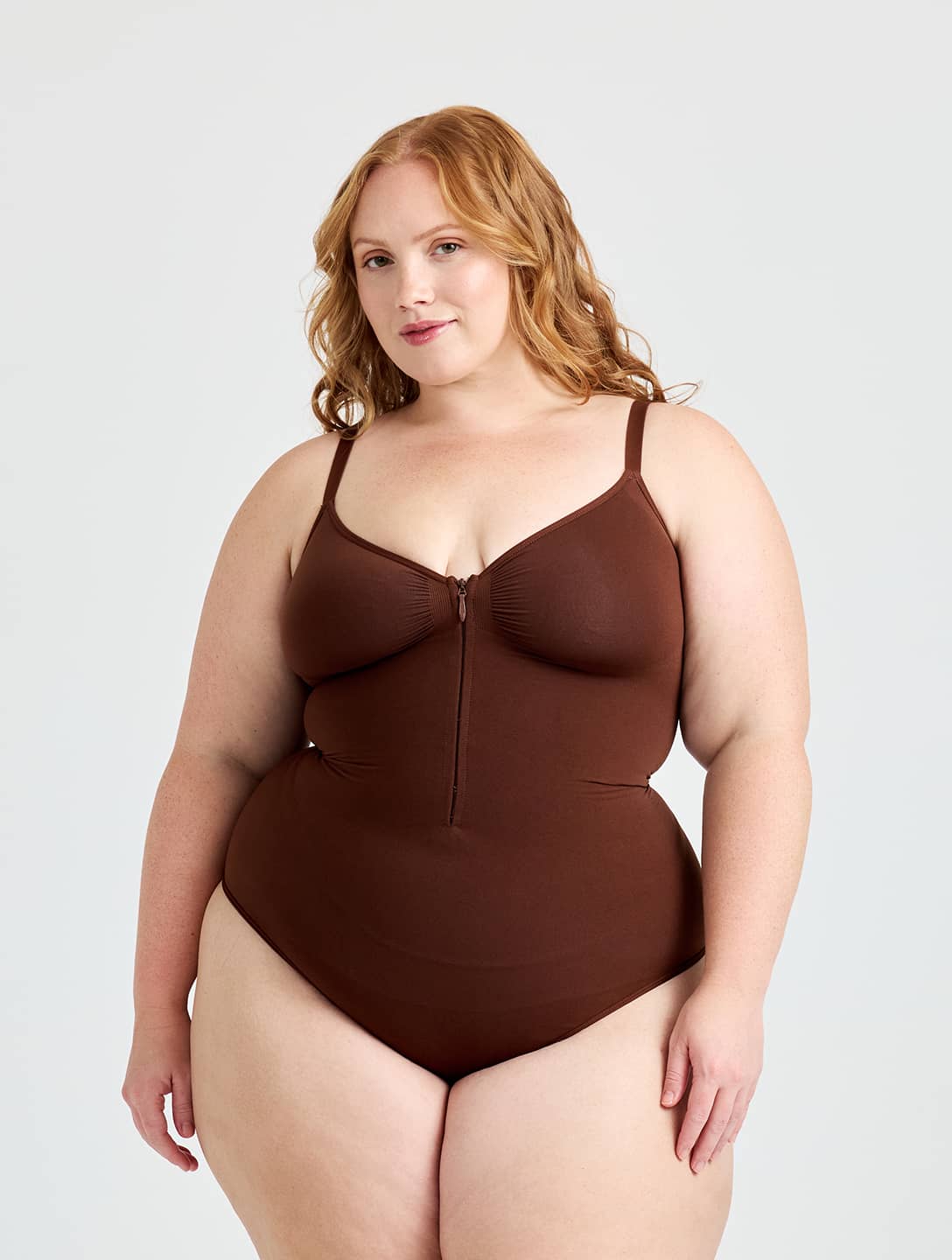 Body Modelujące Zip & Shape z zamkiem