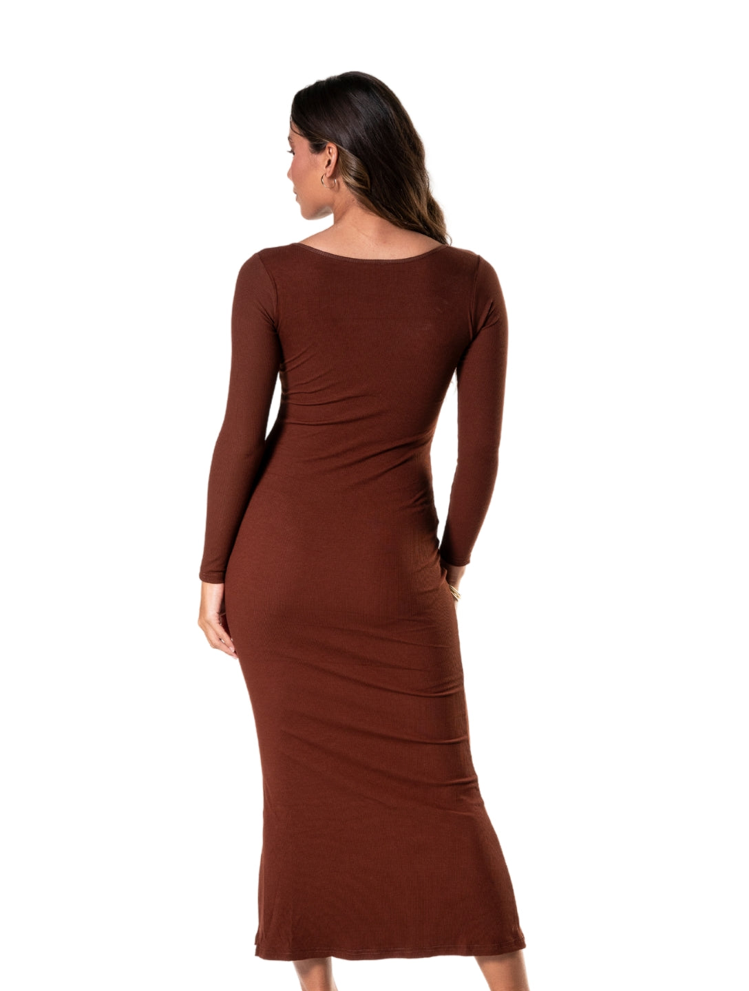 Sukienka z rękawem z modelującym body
