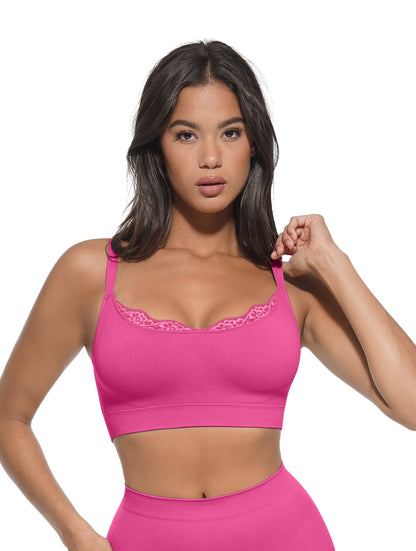 Miękki Koronkowy Biustonosz