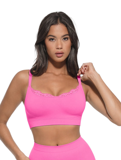 Miękki Koronkowy Biustonosz