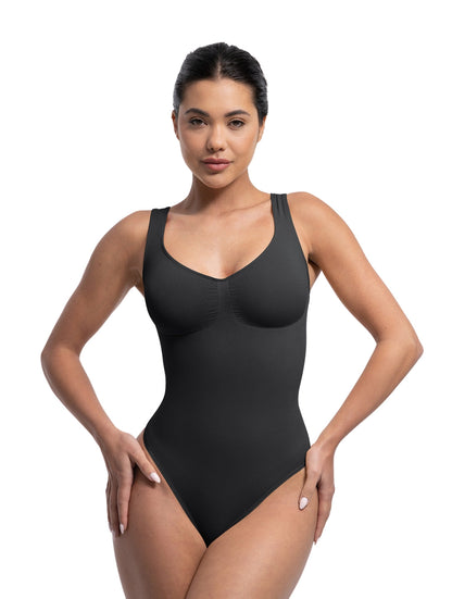 Bezszwowe Body Modelujące z Stringami