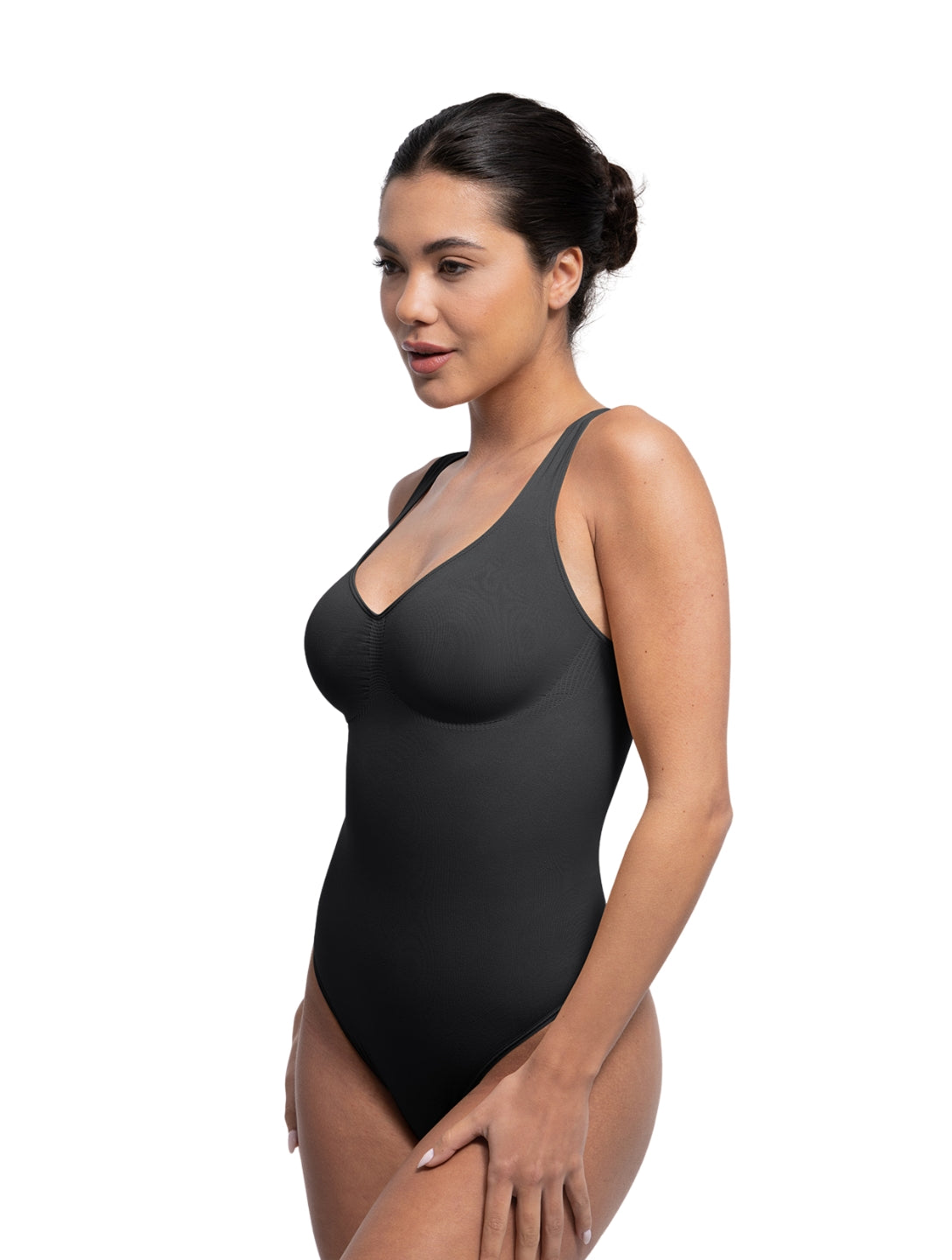 Bezszwowe Body Modelujące z Stringami
