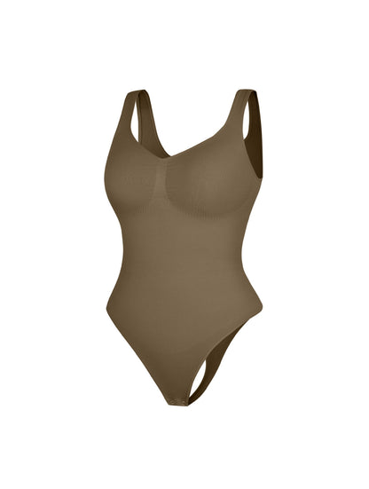 Bezszwowe Body Modelujące z Stringami
