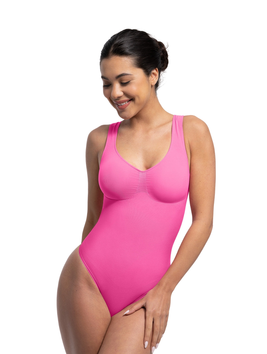 Bezszwowe Body Modelujące z Stringami