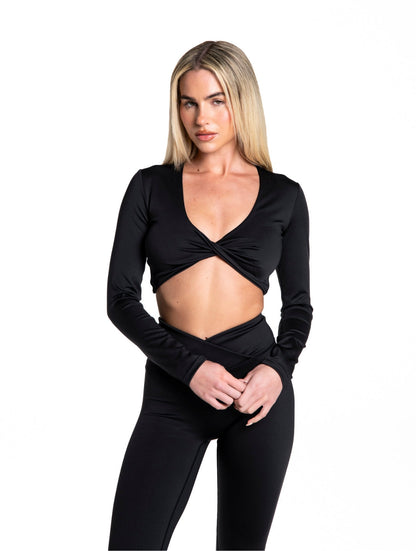 Top z długim rękawem