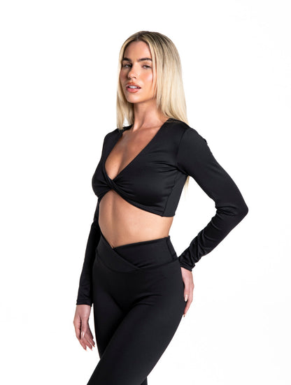 Top z długim rękawem