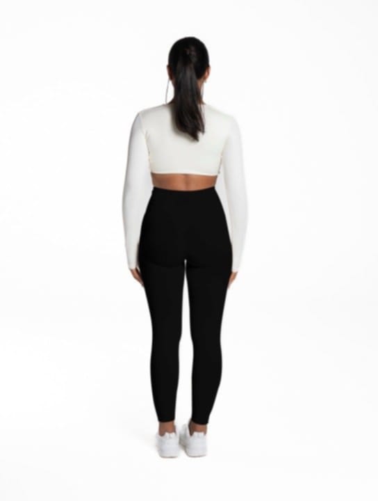 Legginsy w Kształcie Klepsydry