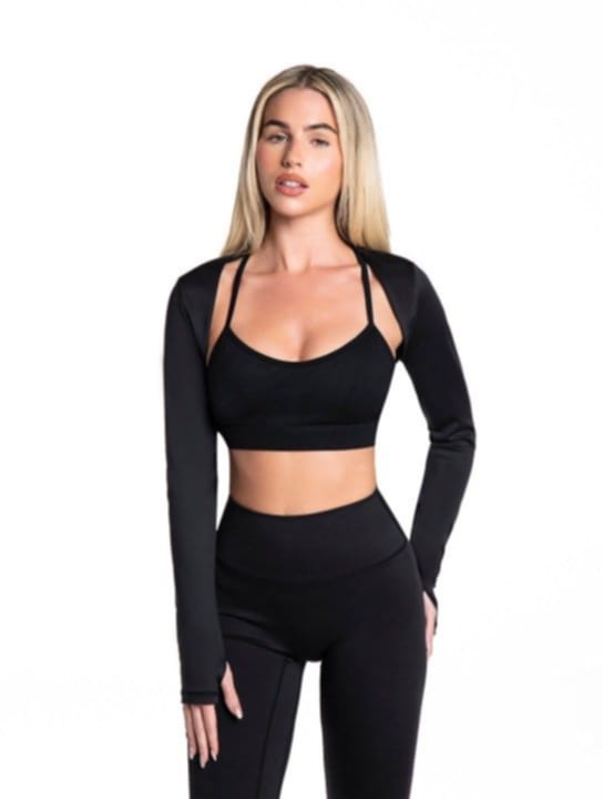 Gładka narzutka na ramiona